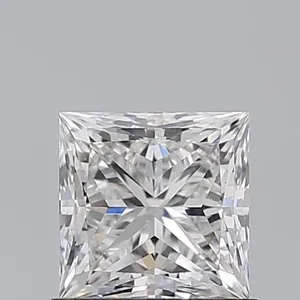 1.01ct PRINCESS F VS1 Natural diamond
