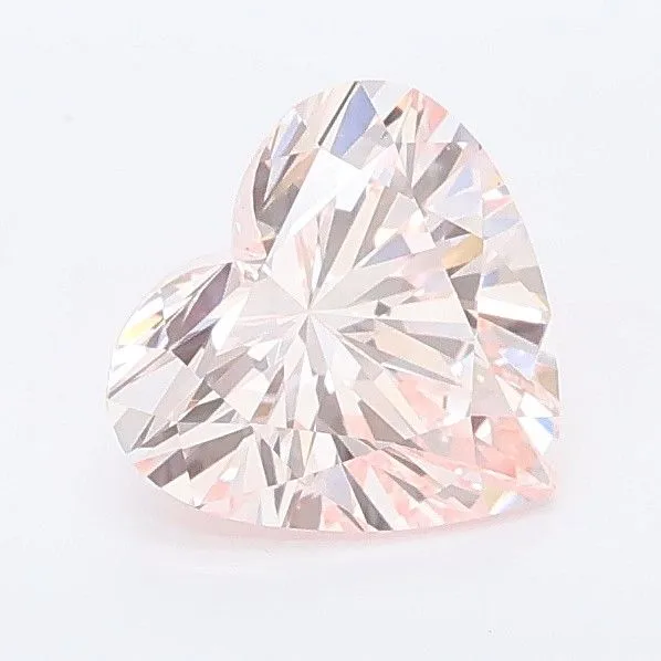 1.02ct HEART Fancy Intense Pink VS1 Coloured Lab diamond
