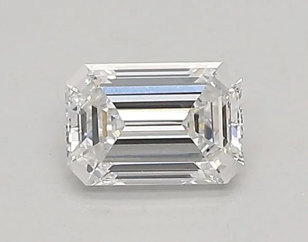 0.38ct EMERALD D VVS1 Lab diamond