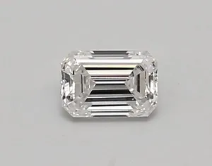 0.46ct EMERALD D VVS1 Lab diamond