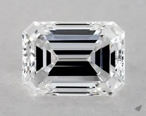 0.45ct EMERALD D VVS2 Natural diamond
