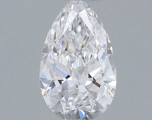 0.32ct PEAR D VS2 Natural diamond