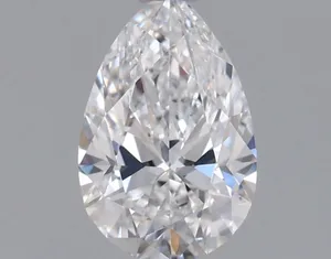 0.73ct PEAR D VVS1 Lab diamond