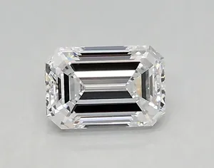0.35ct EMERALD D VVS1 Lab diamond
