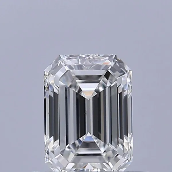 0.51ct EMERALD E VS2 Natural diamond