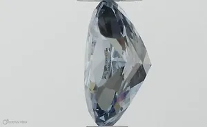 0.5ct OVAL Fancy Intense Blue SI1 Coloured Lab diamond