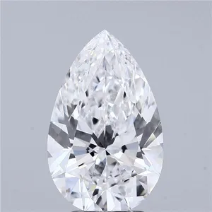 0.54ct PEAR D VVS2 Lab diamond