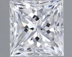 0.72ct PRINCESS D SI1 Natural diamond