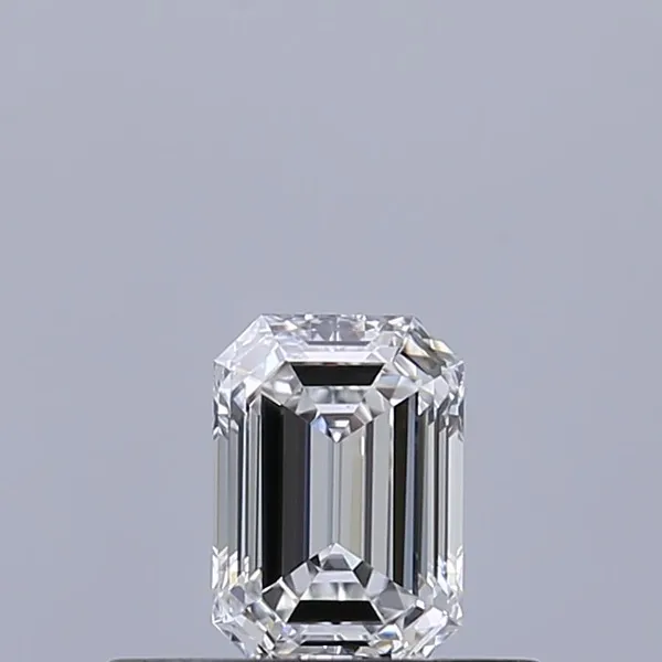 0.31ct EMERALD D VVS2 Natural diamond