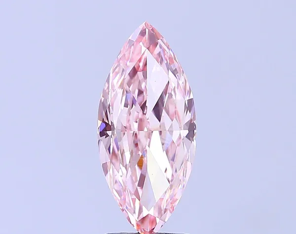3ct MARQUISE Fancy Intense Pink VS1 Coloured Lab diamond