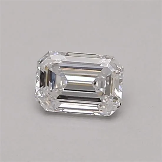 0.37ct EMERALD D IF Lab diamond