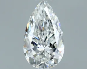 0.51ct PEAR F VS2 Natural diamond