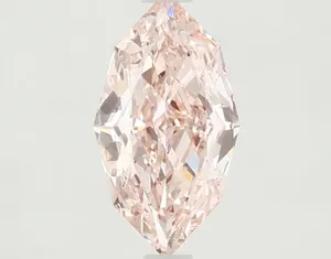 1.01ct MARQUISE Fancy Intense Pink VVS2 Coloured Lab diamond