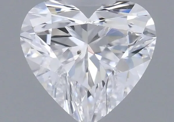 0.32ct HEART D SI2 Natural diamond