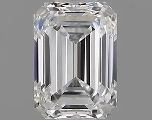 0.6ct EMERALD D VVS1 Natural diamond