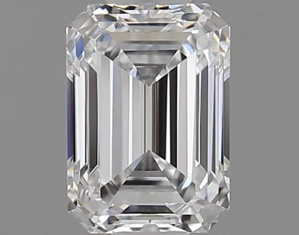 0.6ct EMERALD D VVS1 Natural diamond