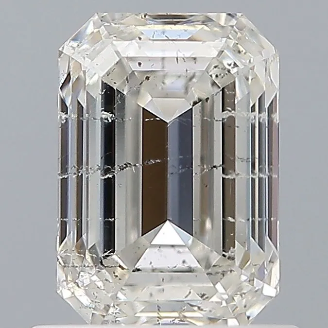 0.91ct EMERALD H SI2 Natural diamond