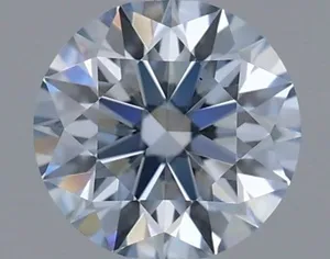 0.44ct ROUND Fancy Light Blue VS1 Coloured Lab diamond