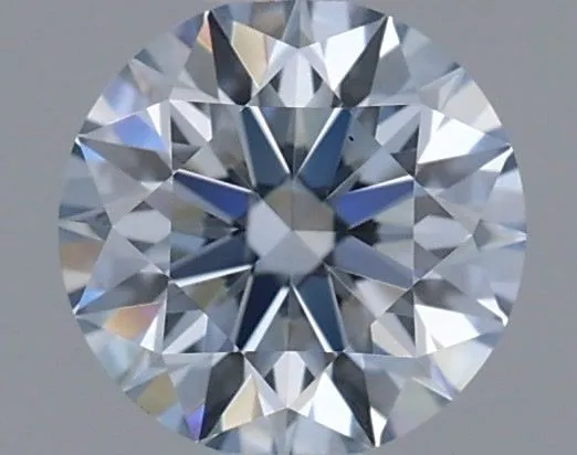 0.44ct ROUND Fancy Light Blue VS1 Coloured Lab diamond