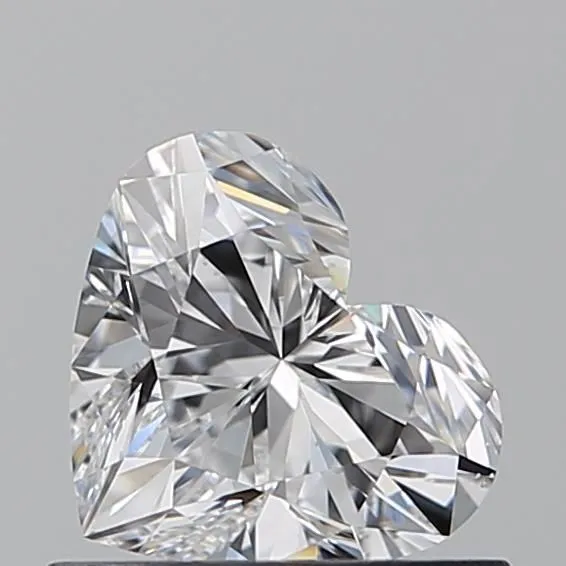 0.71ct HEART D VS2 Natural diamond