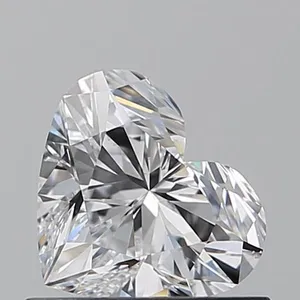 0.71ct HEART D VS2 Natural diamond