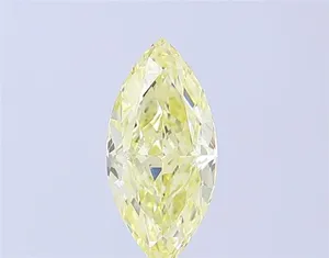 1.53ct MARQUISE Fancy Light Yellow VVS2 Coloured Lab diamond