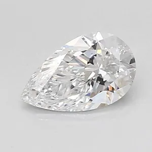 0.78ct PEAR D VVS1 Lab diamond
