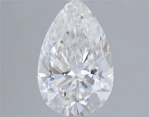0.43ct PEAR E VVS1 Natural diamond