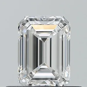 0.6ct EMERALD E VVS1 Natural diamond