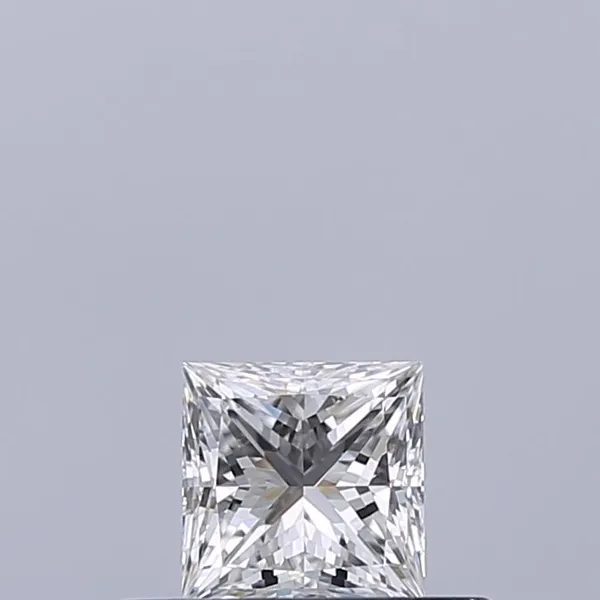 0.31ct PRINCESS F VVS2 Natural diamond