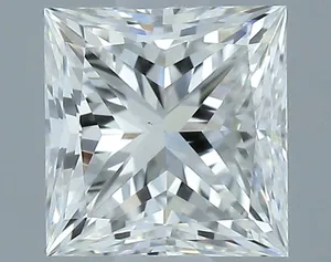 0.5ct PRINCESS F VS1 Natural diamond
