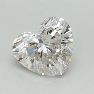 1.09ct HEART F VVS2 Lab diamond