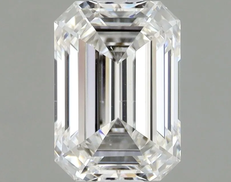 0.72ct EMERALD F VS2 Natural diamond