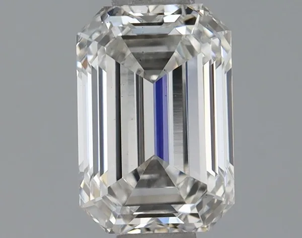 0.72ct EMERALD F VS1 Lab diamond