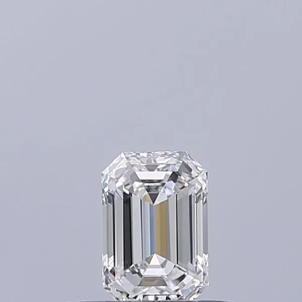 0.32ct EMERALD F VVS1 Natural diamond
