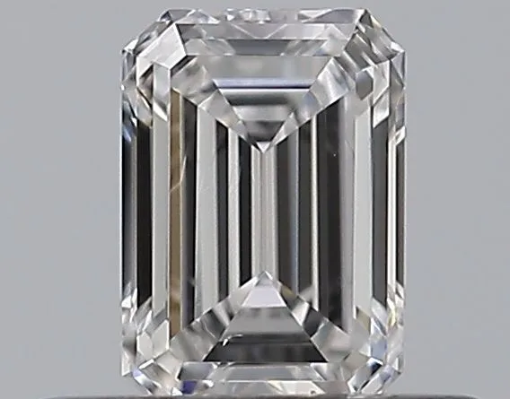 0.35ct EMERALD D VS2 Natural diamond