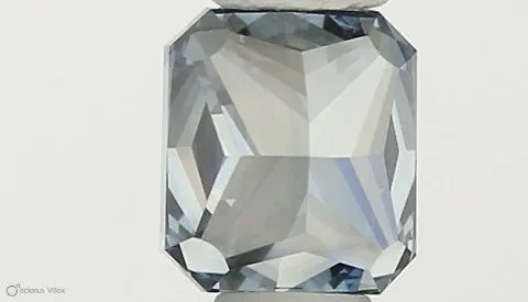 0.36ct RADIANT Fancy Vivid Blue VS1 Coloured Lab diamond