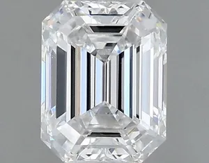 0.37ct EMERALD D VVS1 Natural diamond