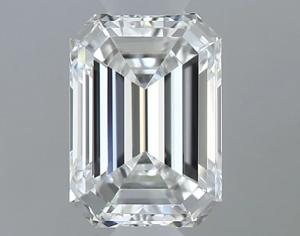 0.4ct EMERALD F VVS1 Natural diamond