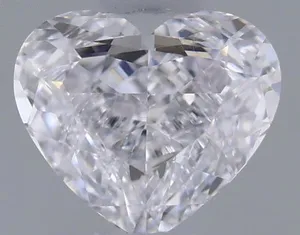0.5ct HEART E VVS2 Natural diamond