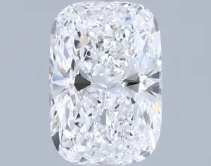 0.93ct CUSHION D VVS1 Lab diamond