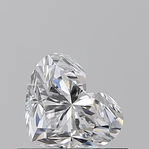 0.6ct HEART D VS2 Natural diamond