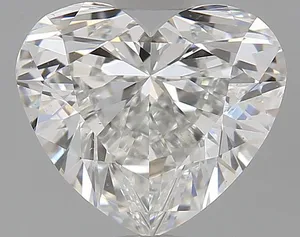 1ct HEART F VS2 Natural diamond