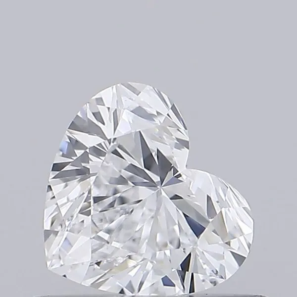 0.56ct HEART D FL Lab diamond
