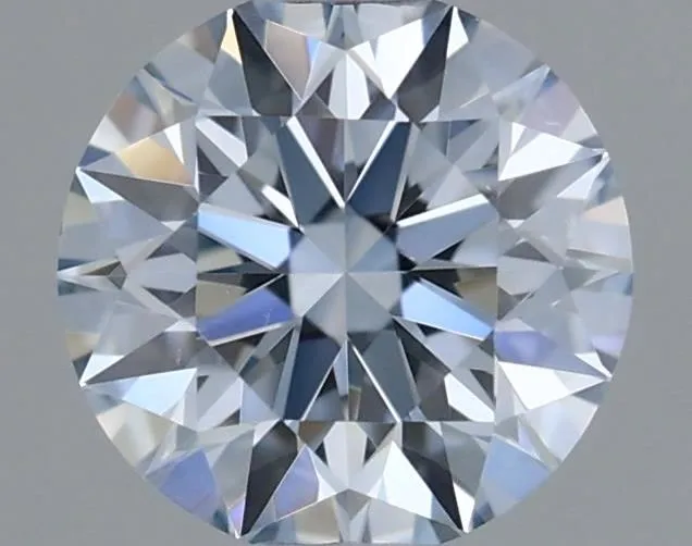 0.36ct ROUND Fancy Light Blue VS2 Coloured Lab diamond