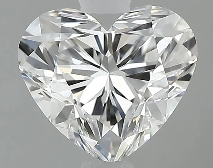 0.62ct HEART F VVS2 Natural diamond