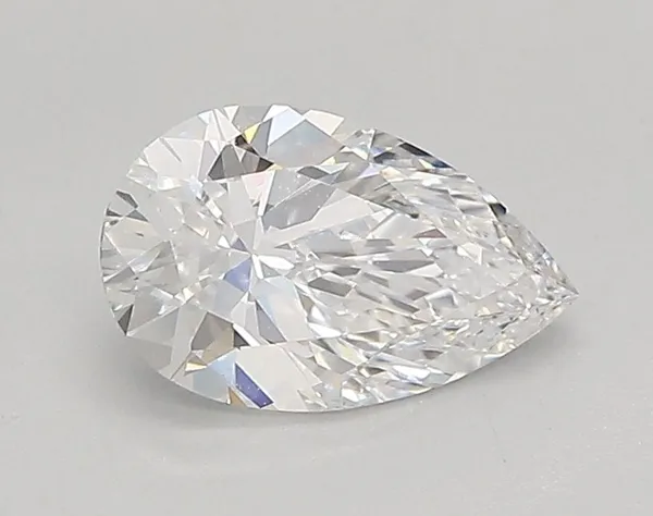 0.85ct PEAR D VVS1 Lab diamond
