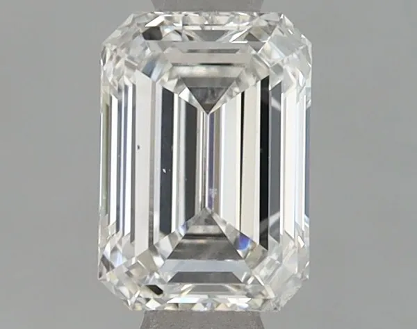 0.71ct EMERALD F VS2 Lab diamond