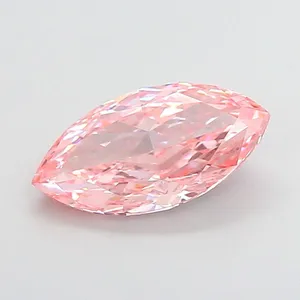 2.01ct MARQUISE Fancy Vivid Pink VS2 Coloured Lab diamond