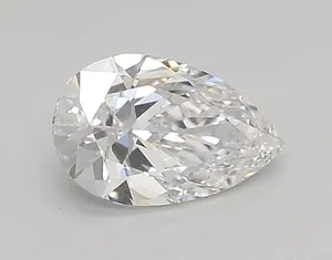 0.67ct PEAR D IF Lab diamond